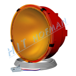 Photo: Advance warning halogen lamps