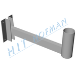 Photo: Wall-mounting bracket for DZ ø76/530mm