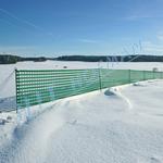 Photo: Snow fence