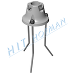 Photo: Circural aluminium socket HPK 60