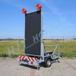 Photo: VMS warning trailer ZSP-1.1_20 LED R20 64x128RGB